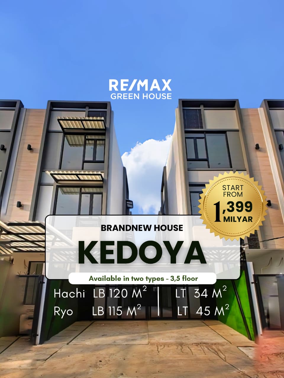 Dijual Rumah Brand New Di Kedoya Jakarta Barat