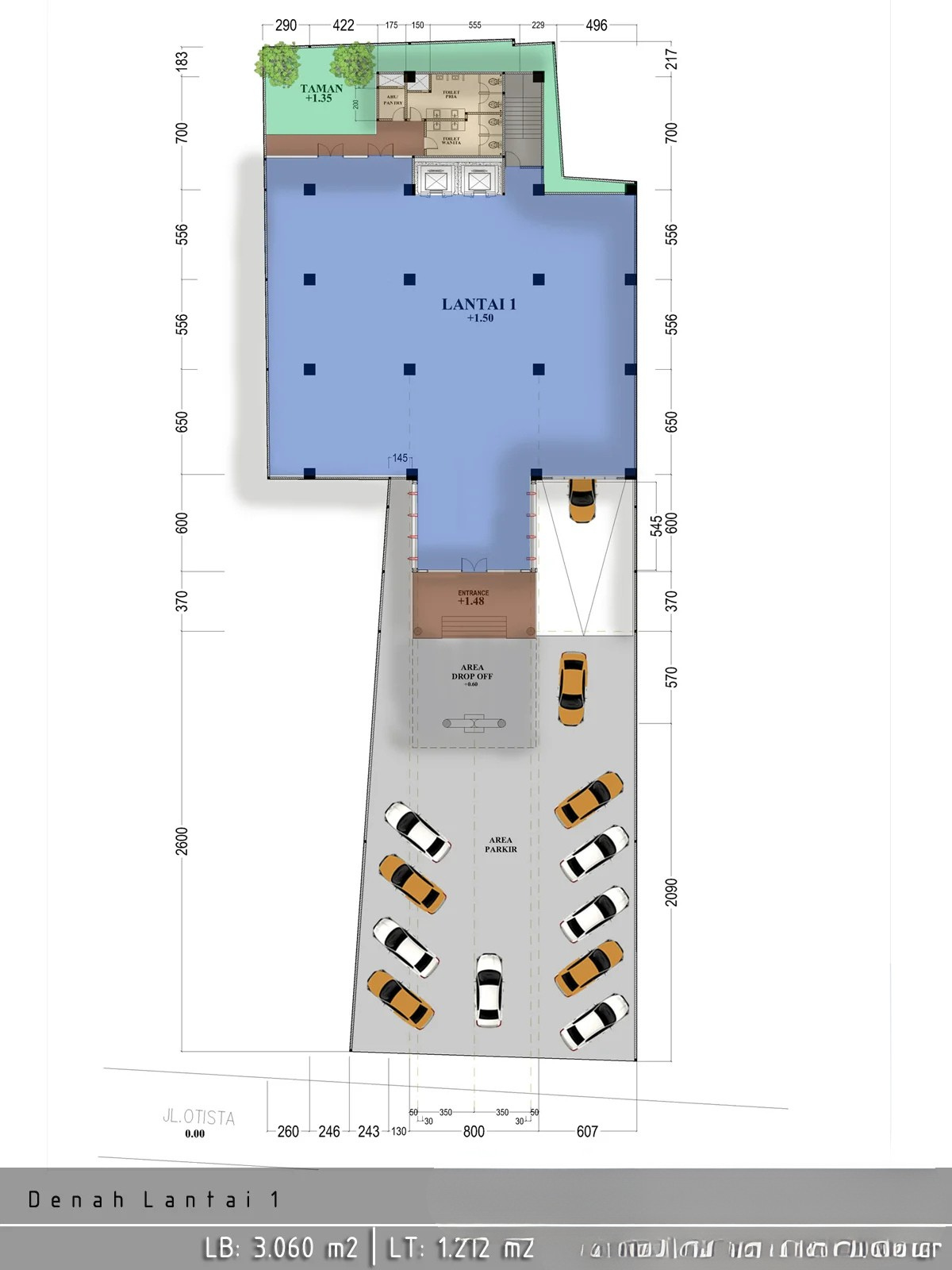 Jual Mini Building di Otista Raya Jakarta Timur