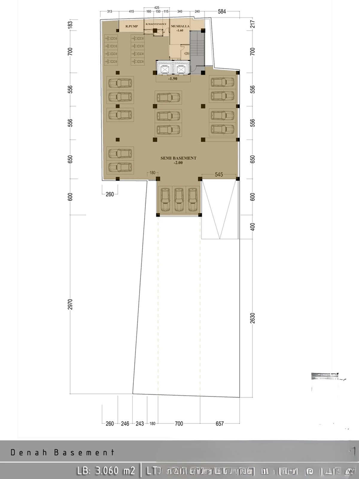 Jual Mini Building di Otista Raya Jakarta Timur