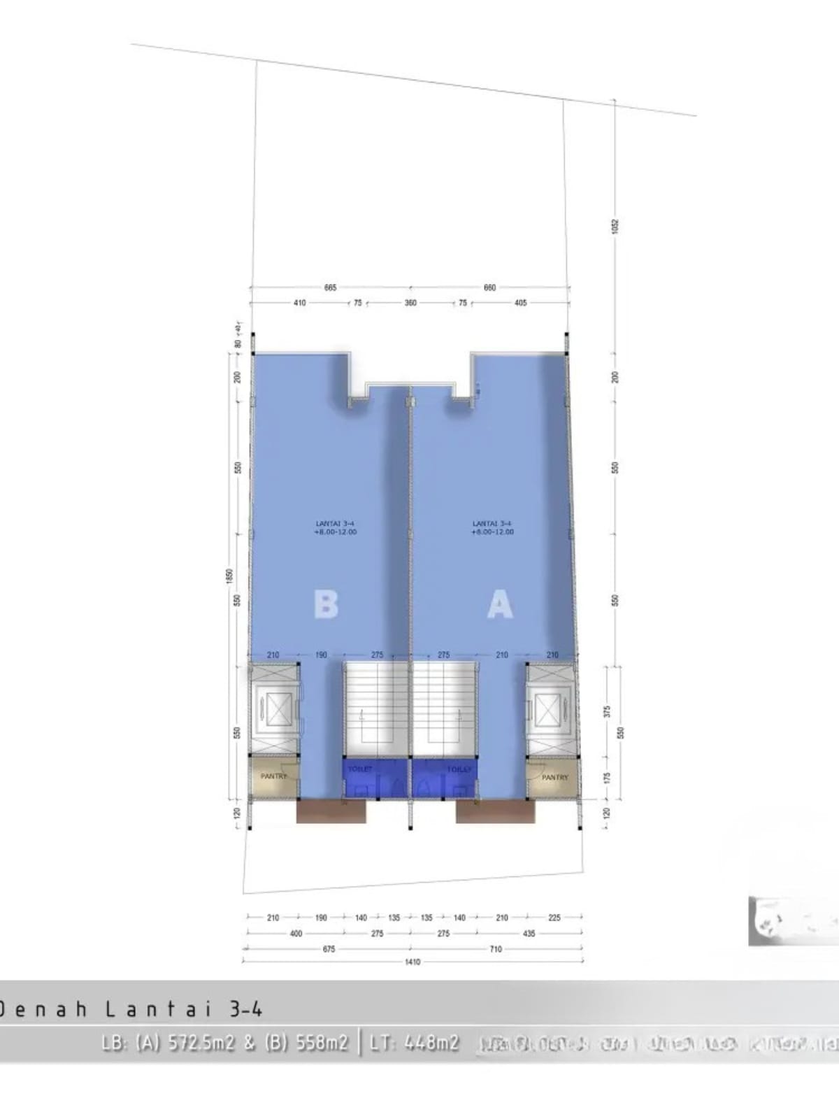 Jual Brand New Mini Building Gandeng Di Utan Kayu Jakarta Timur