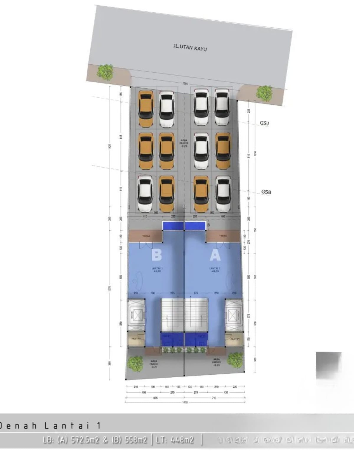 Jual Brand New Mini Building Gandeng Di Utan Kayu Jakarta Timur