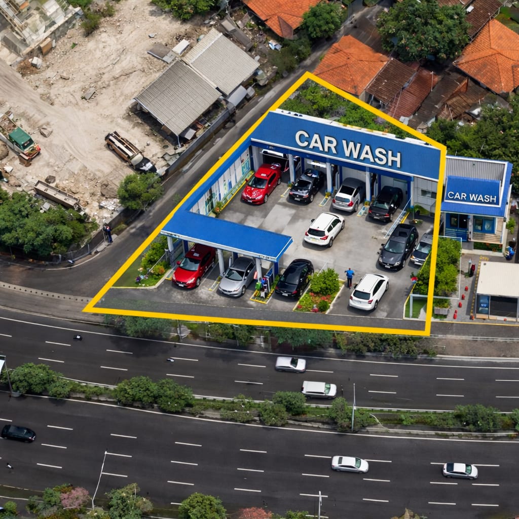 Sewa Gudang Komersial Di Puri Indah Sederetan Showroom Mobil Cocok Untuk Carwash